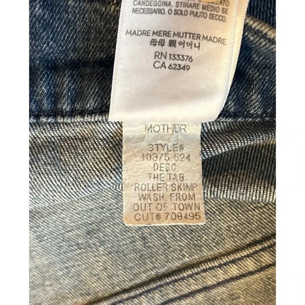 Mother Jeans Women 32 High Rise The Tab Roller Skimp Out Of Town Wide Leg 34x30 - Picture 11 of 16